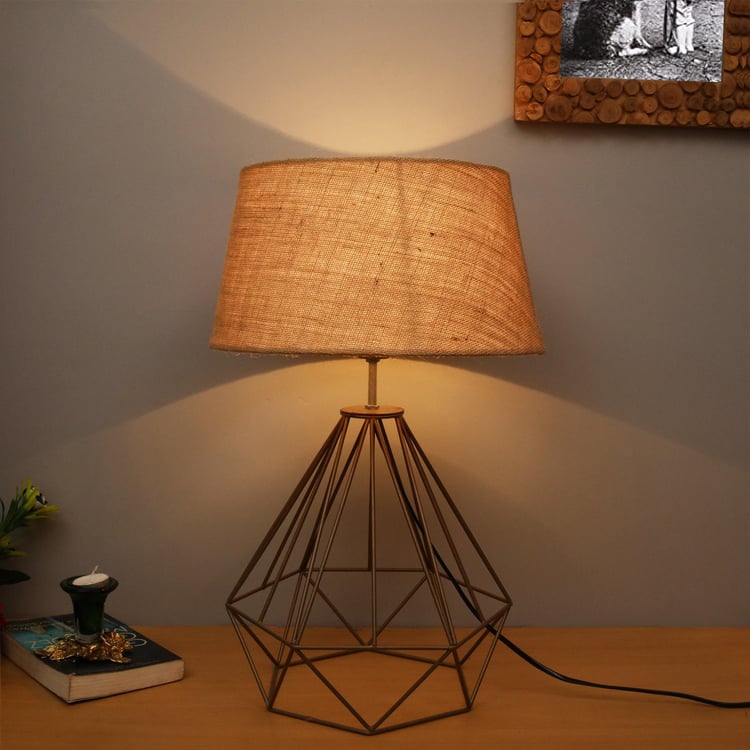 HOMESAKE Metal Table Lamp