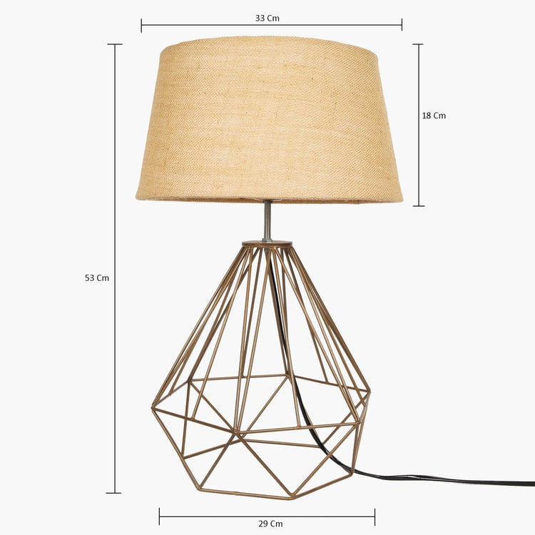 HOMESAKE Metal Table Lamp