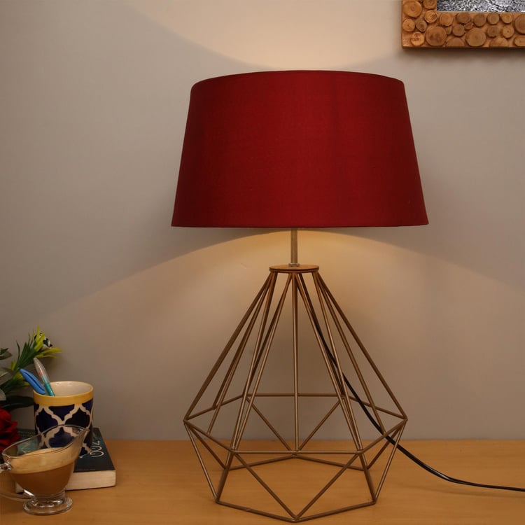 HOMESAKE Metal Table Lamp