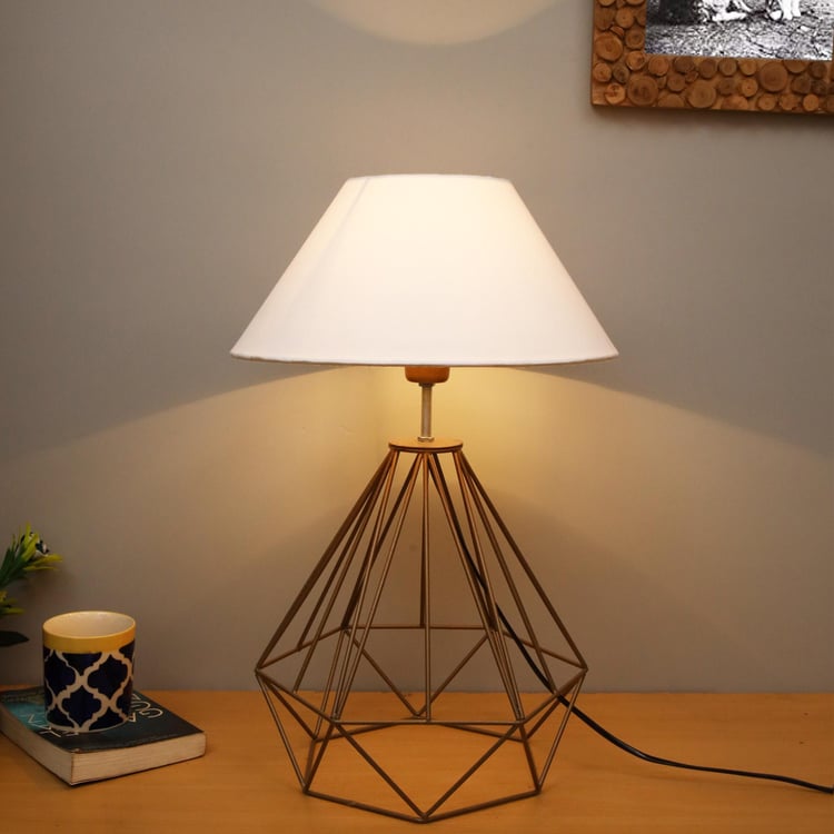 HOMESAKE Metal Table Lamp