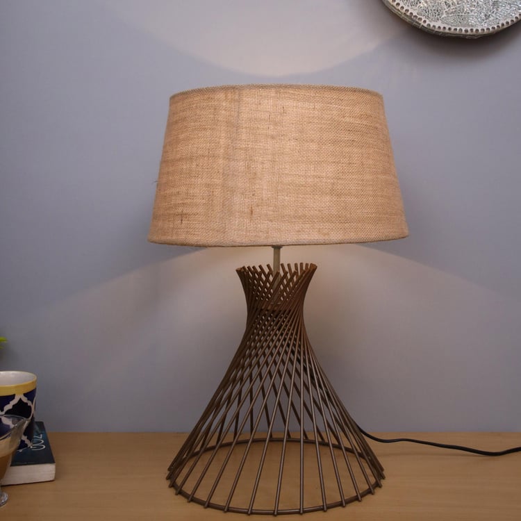 HOMESAKE Metal Table Lamp