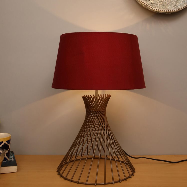 HOMESAKE Metal Table Lamp