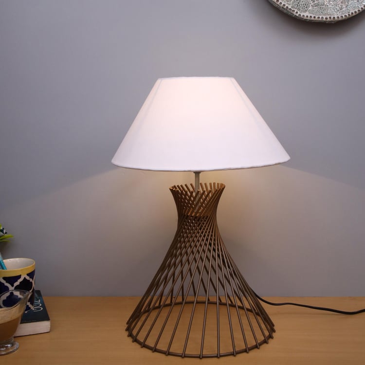 HOMESAKE Metal Table Lamp