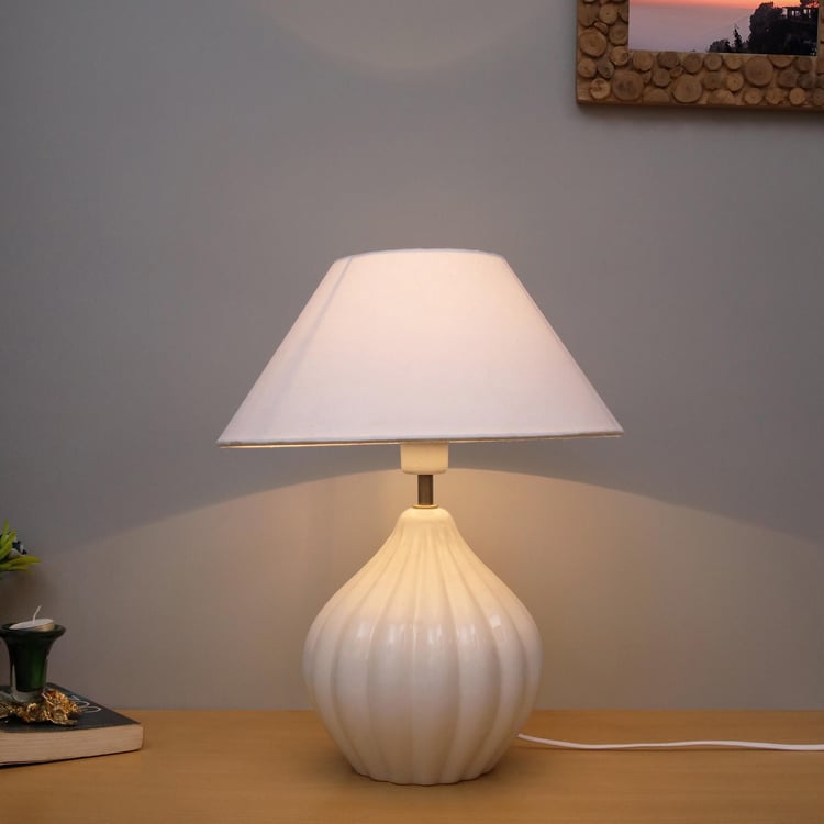 HOMESAKE Ceramic Table Lamp