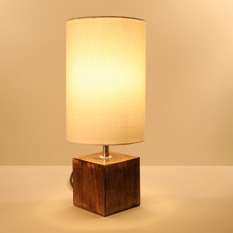 HOMESAKE Wooden Table Lamp