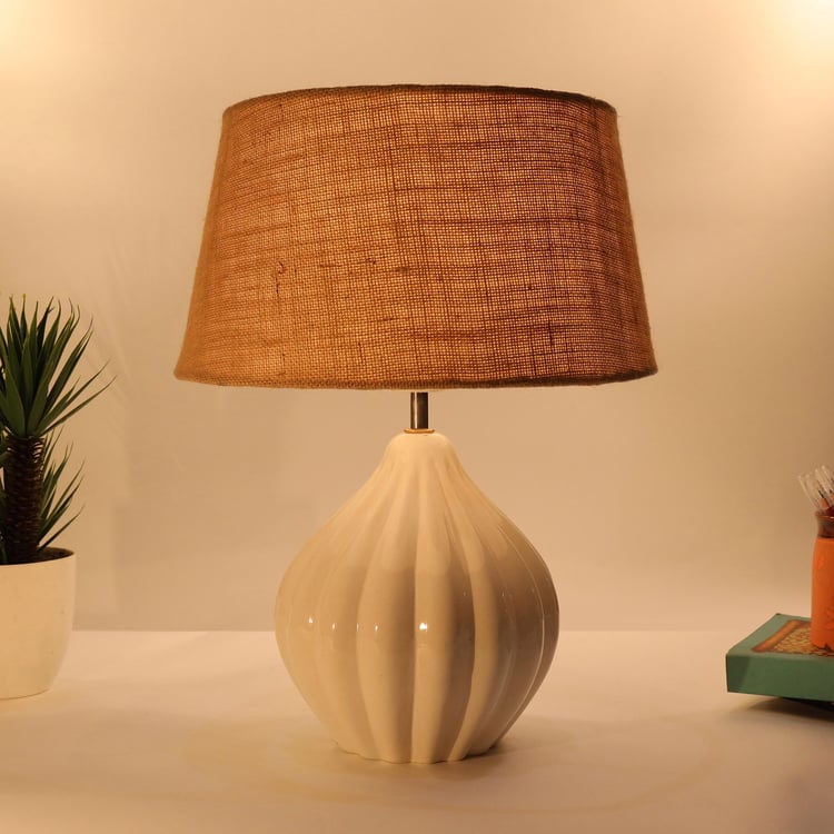 HOMESAKE Ceramic Table Lamp