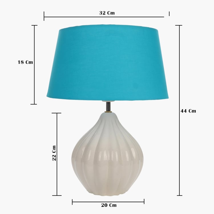 HOMESAKE Ceramic Table Lamp