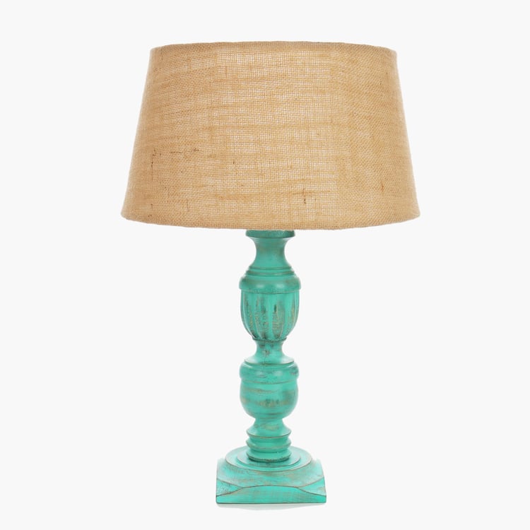 HOMESAKE Wooden Table Lamp