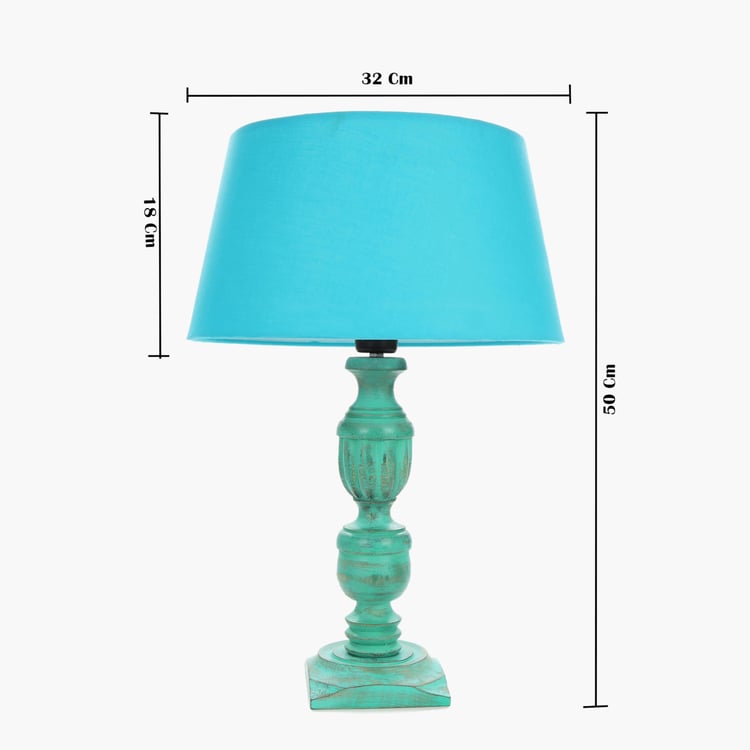 HOMESAKE Wooden Table Lamp