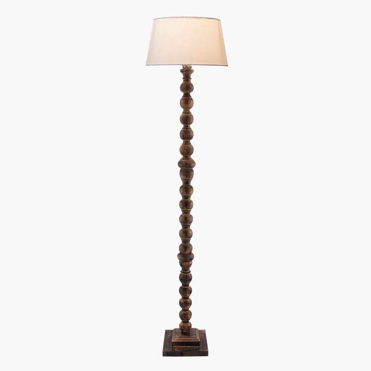 HOMESAKE Wooden Floor Lamp