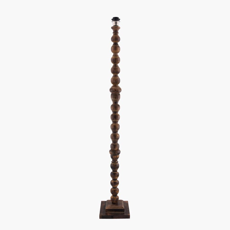 HOMESAKE Wooden Floor Lamp