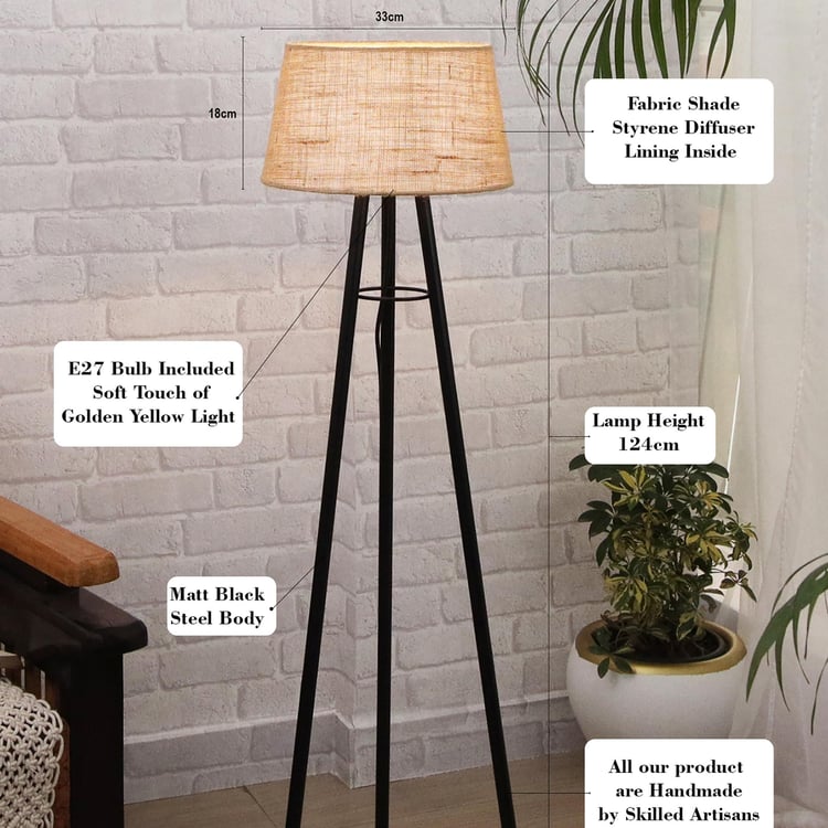 HOMESAKE Metal Floor Lamp