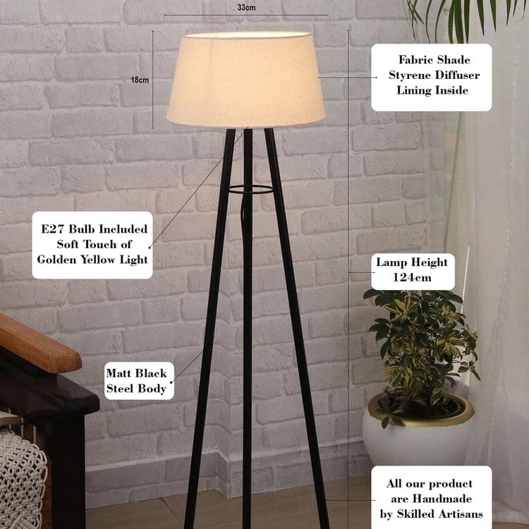 HOMESAKE Metal Floor Lamp