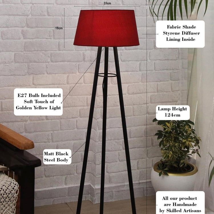 HOMESAKE Metal Floor Lamp