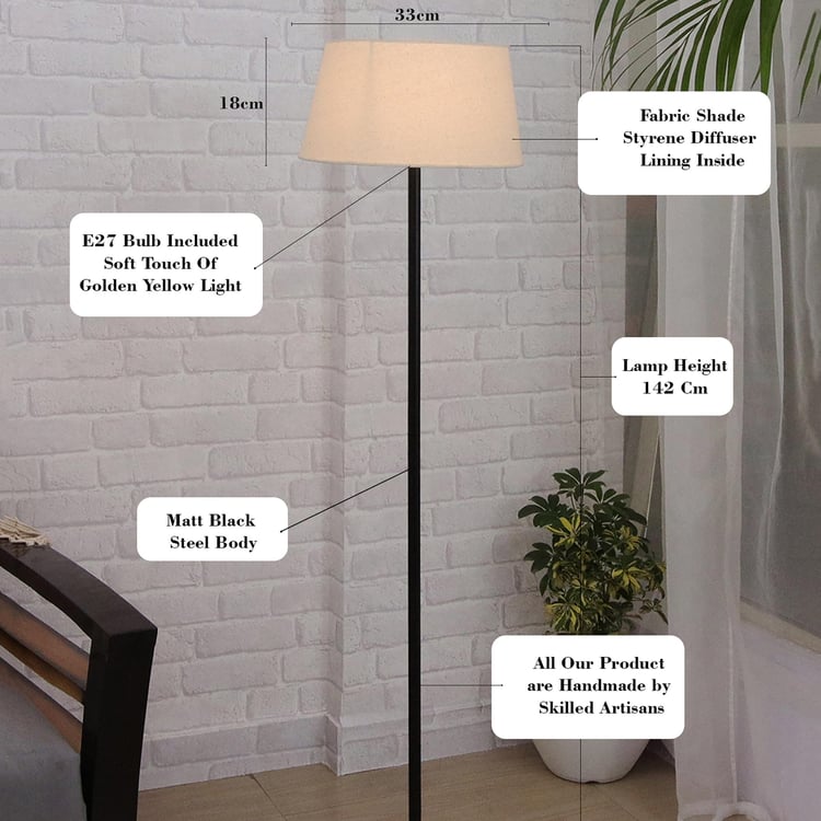 HOMESAKE Metal Floor Lamp