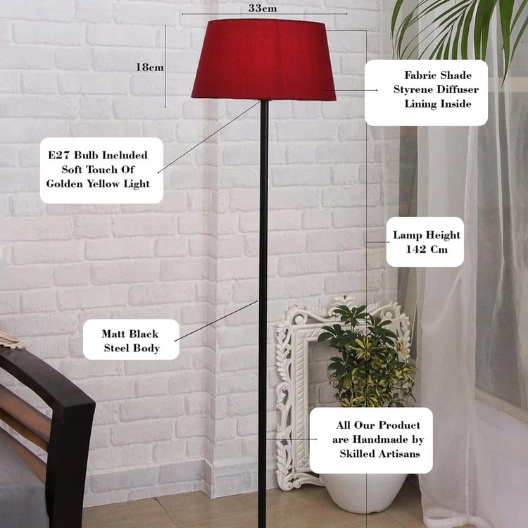 HOMESAKE Metal Floor Lamp