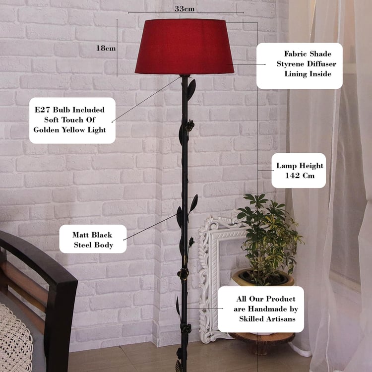 HOMESAKE Metal Floor Lamp