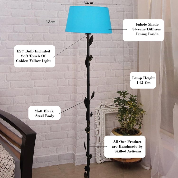 HOMESAKE Metal Floor Lamp