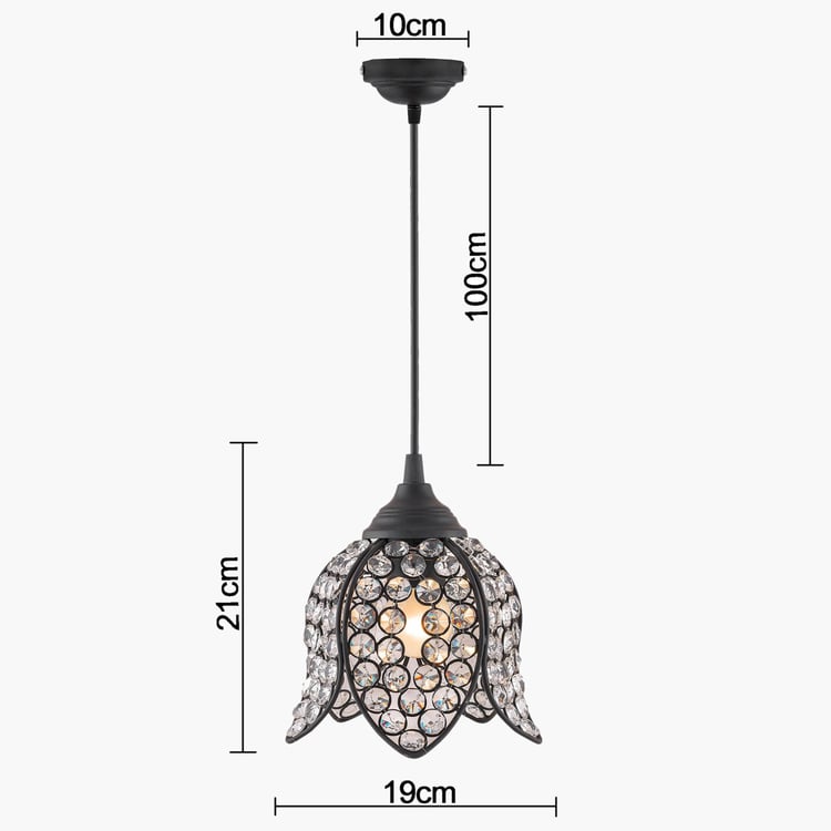 HOMESAKE Crystal Ceiling Lamp