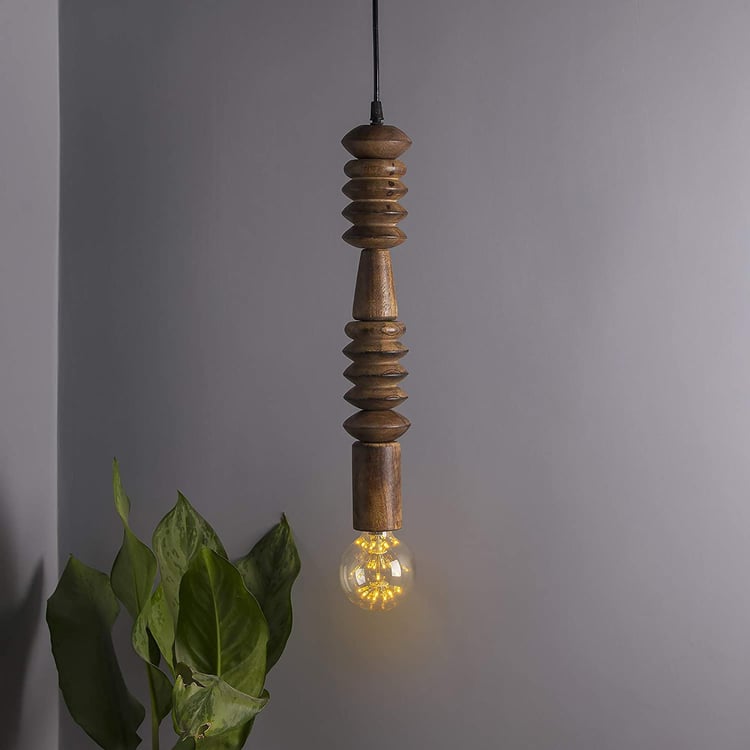 HOMESAKE Wooden Ceiling Lamp