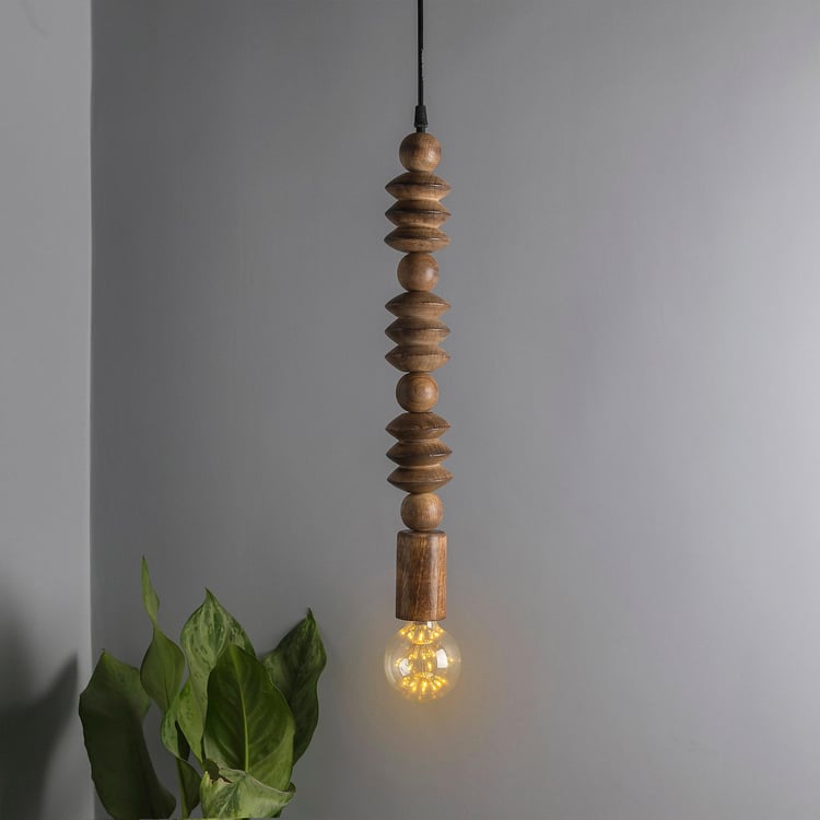 HOMESAKE Wooden Ceiling Lamp