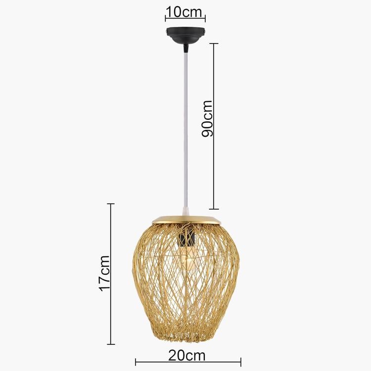 HOMESAKE Metal Ceiling Lamp