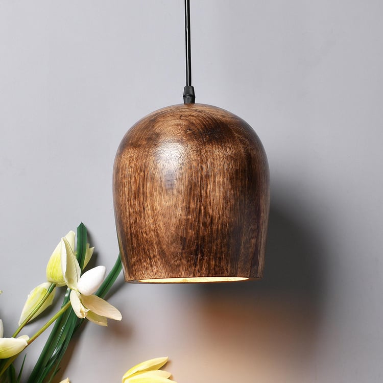 HOMESAKE Wooden Ceiling Lamp