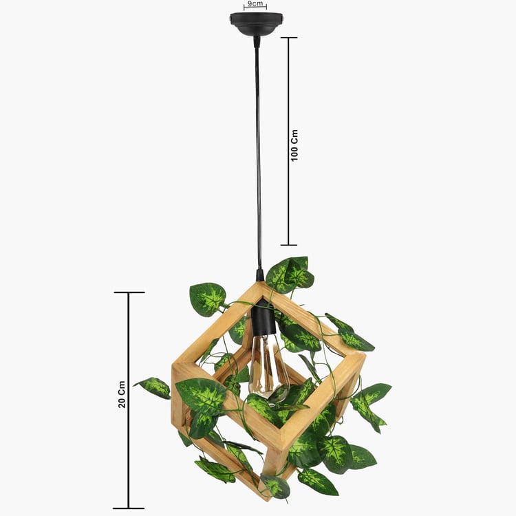 HOMESAKE Wooden Ceiling Lamp