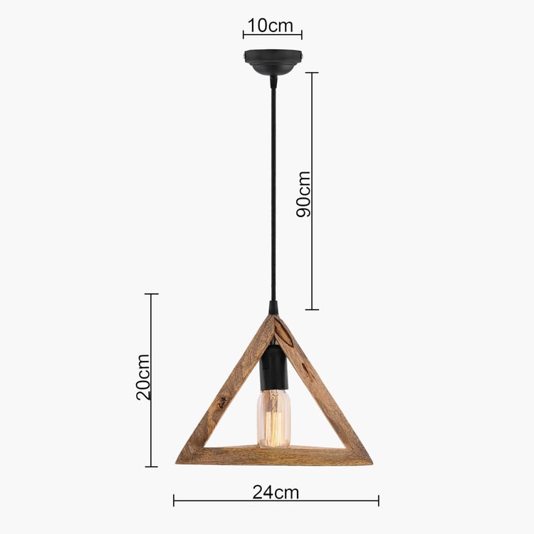 HOMESAKE Wooden Ceiling Lamp