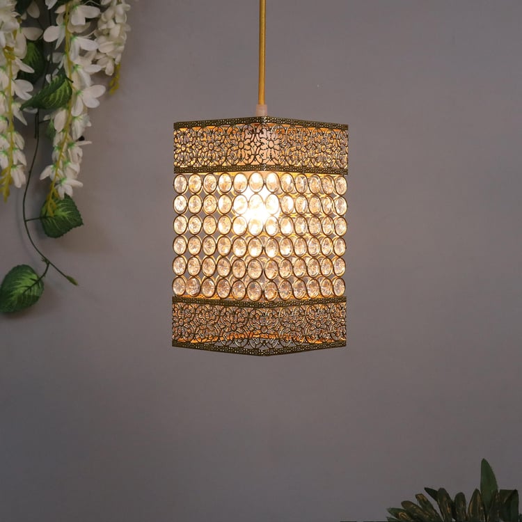 HOMESAKE Crystal Ceiling Lamp
