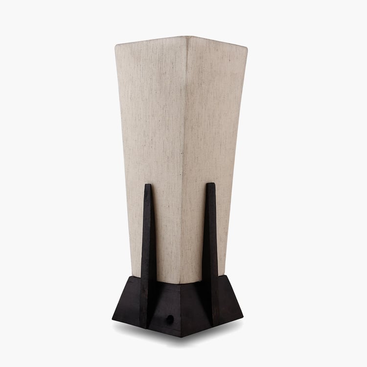 HOMESAKE Mango Wood Table Lamp