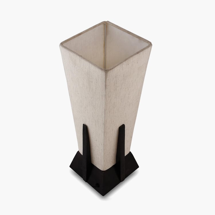 HOMESAKE Mango Wood Table Lamp