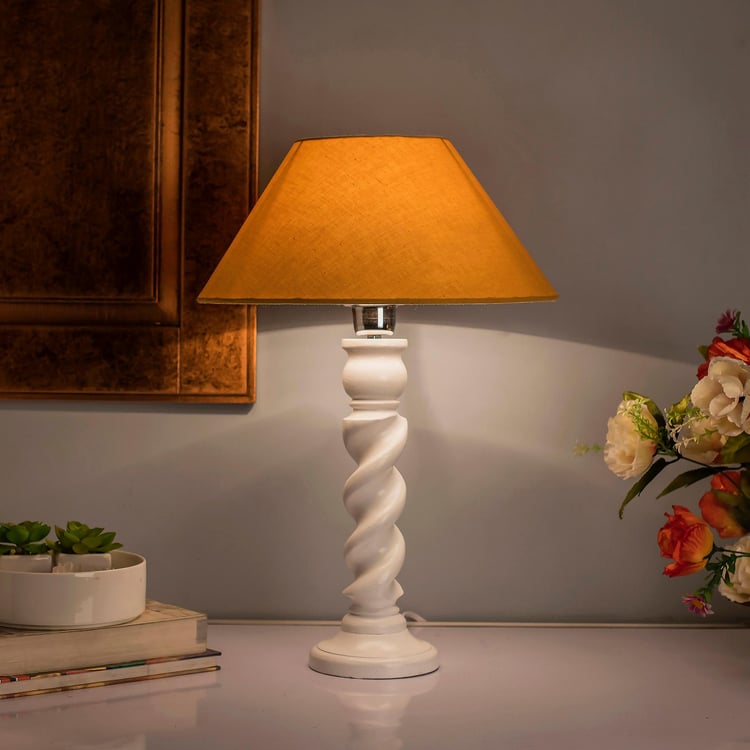 HOMESAKE Wooden Table Lamp