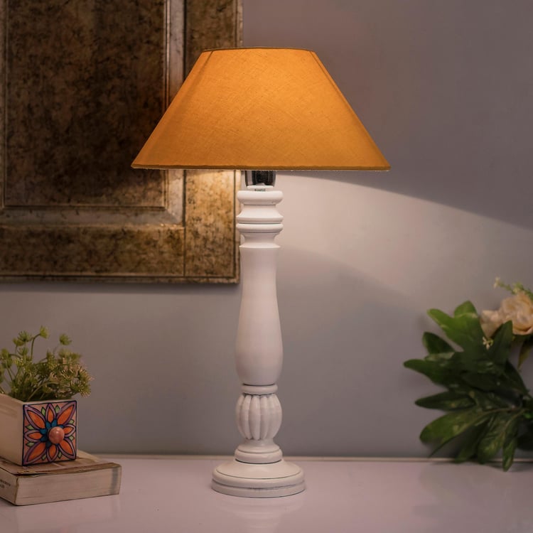 HOMESAKE Wooden Table Lamp