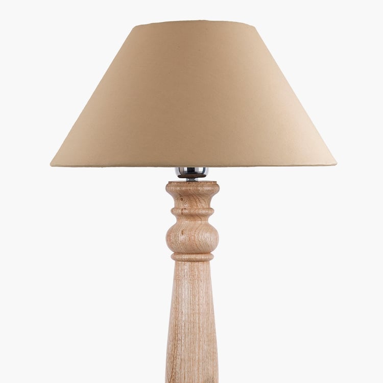 HOMESAKE Wooden Table Lamp