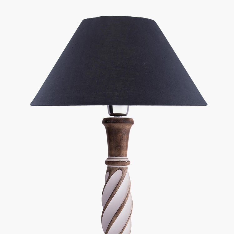 HOMESAKE Wooden Table Lamp