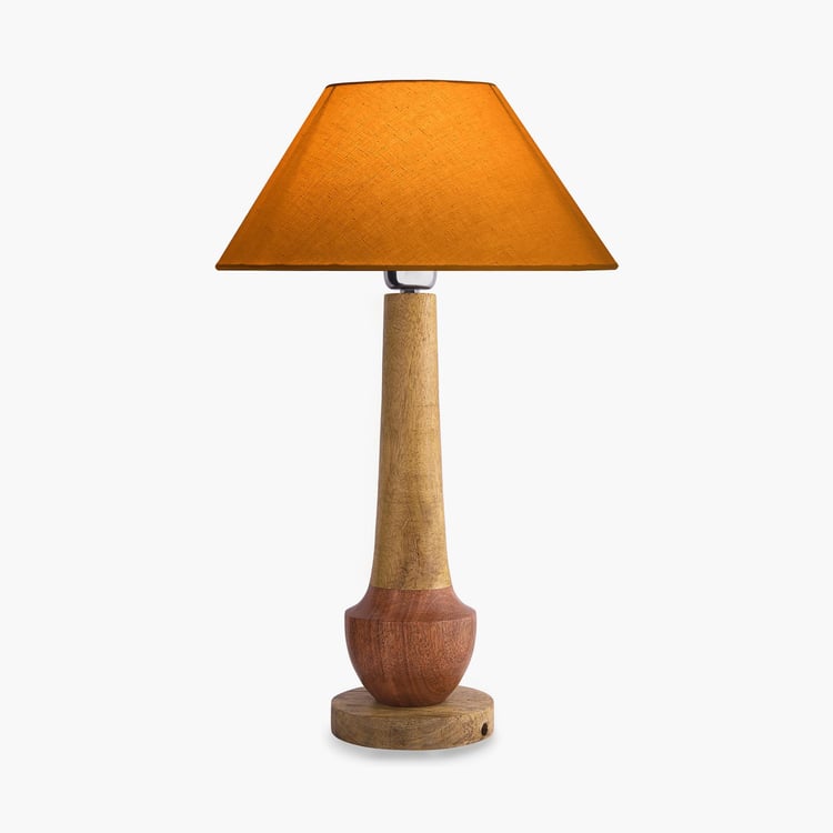 HOMESAKE Wooden Table Lamp