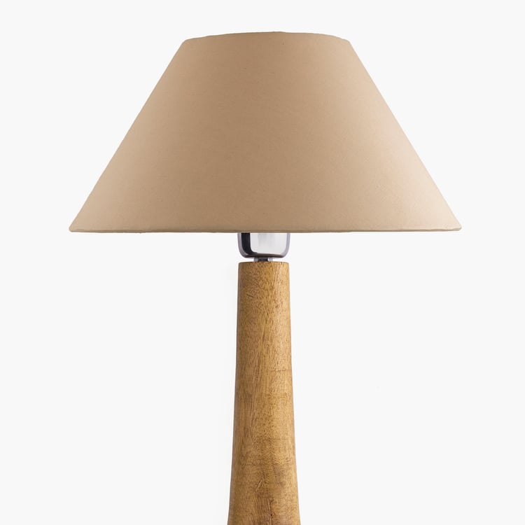 HOMESAKE Wooden Table Lamp