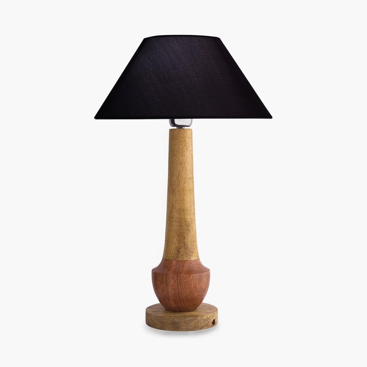 HOMESAKE Wooden Table Lamp