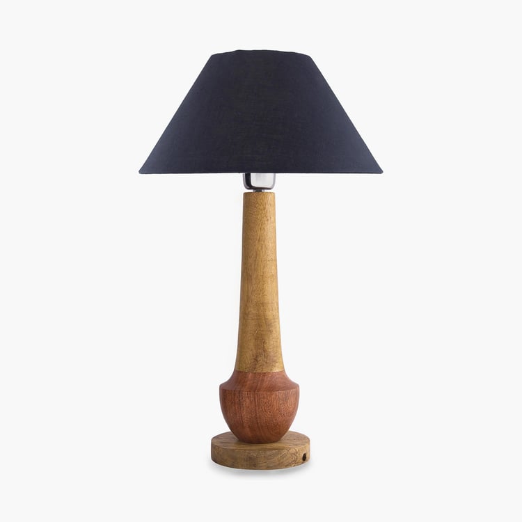 HOMESAKE Wooden Table Lamp