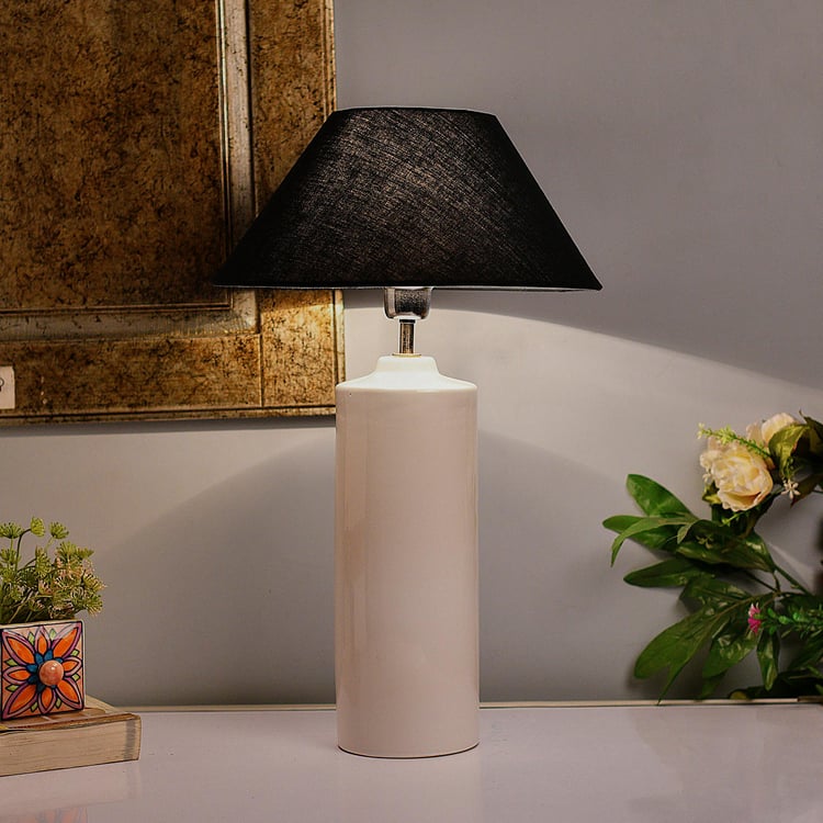 HOMESAKE Ceramic Table Lamp