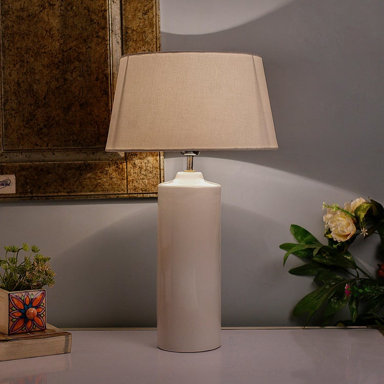 HOMESAKE Ceramic Table Lamp