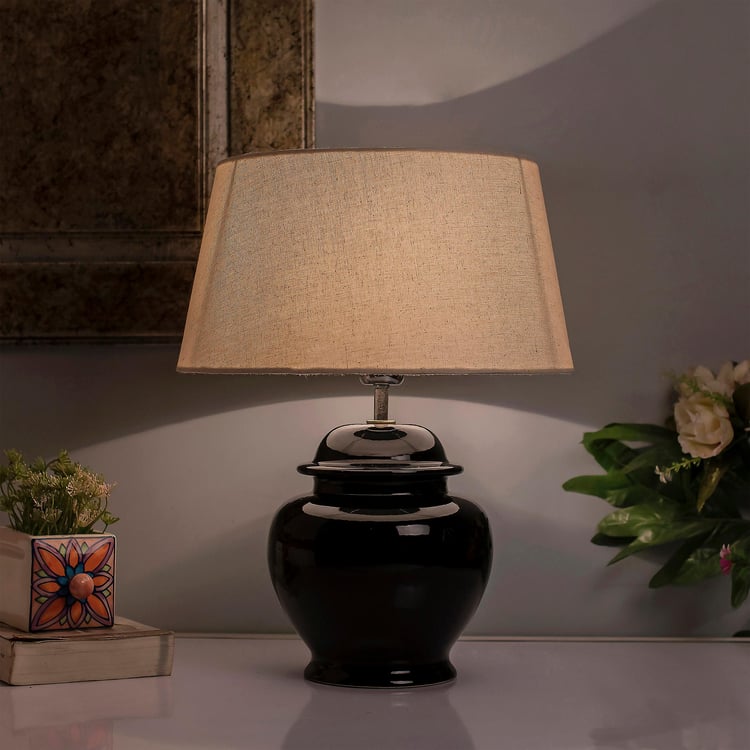 HOMESAKE Ceramic Table Lamp