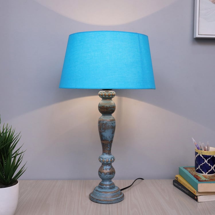 HOMESAKE Wooden Table Lamp