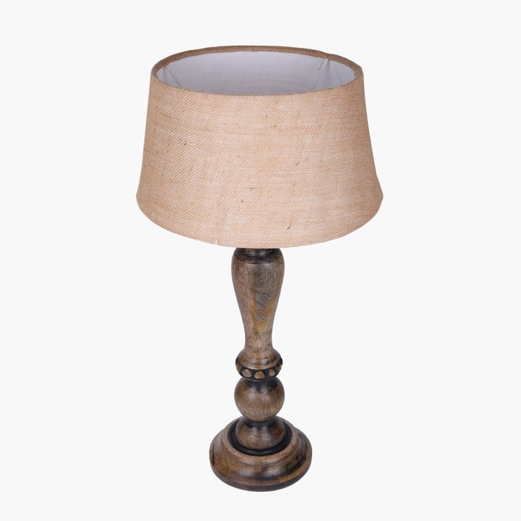 HOMESAKE Wooden Table Lamp