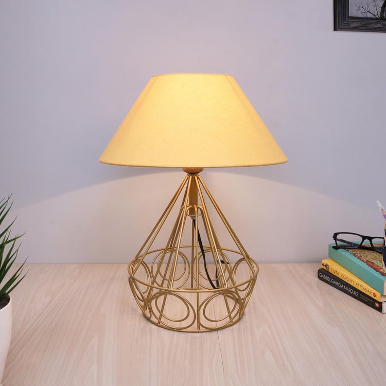 HOMESAKE Metal Table Lamp