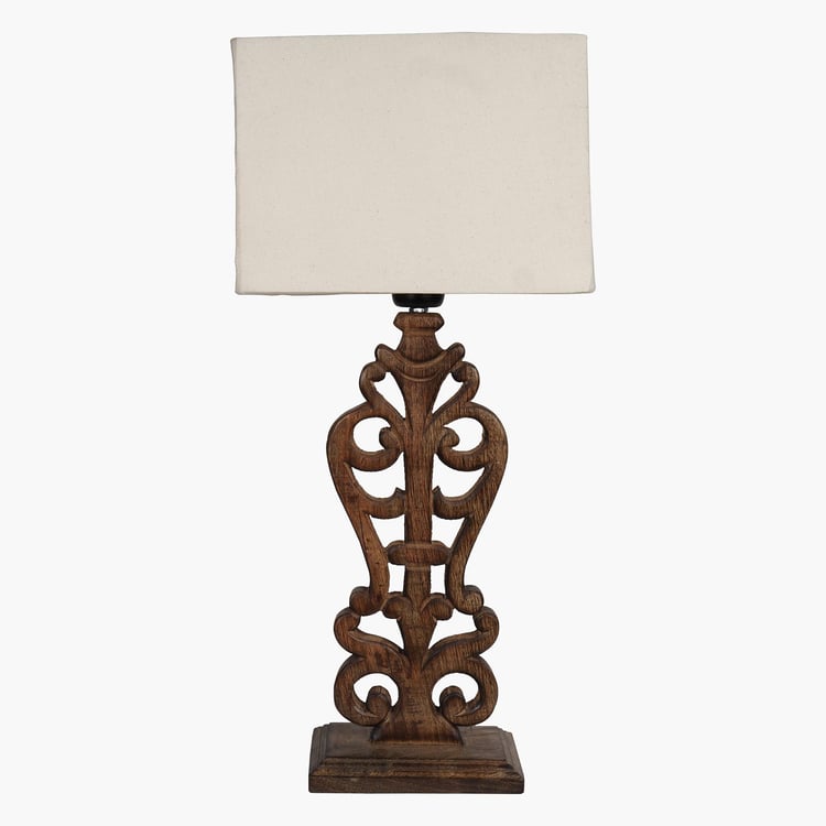 HOMESAKE Wooden Table Lamp