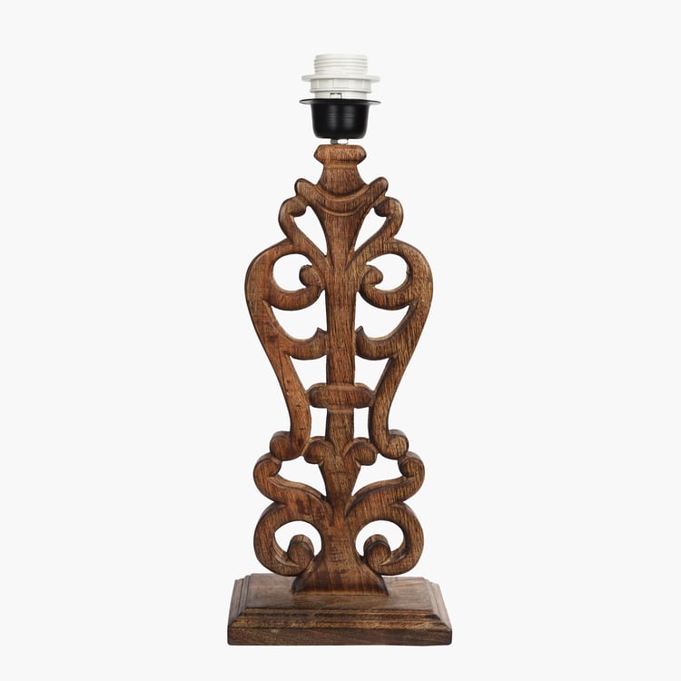 HOMESAKE Wooden Table Lamp