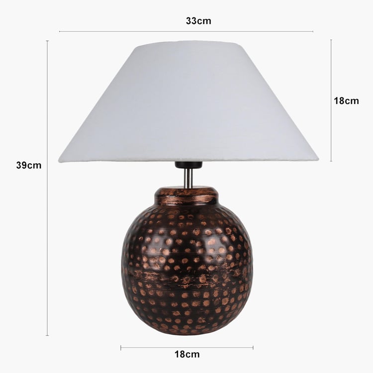 HOMESAKE Metal Table Lamp