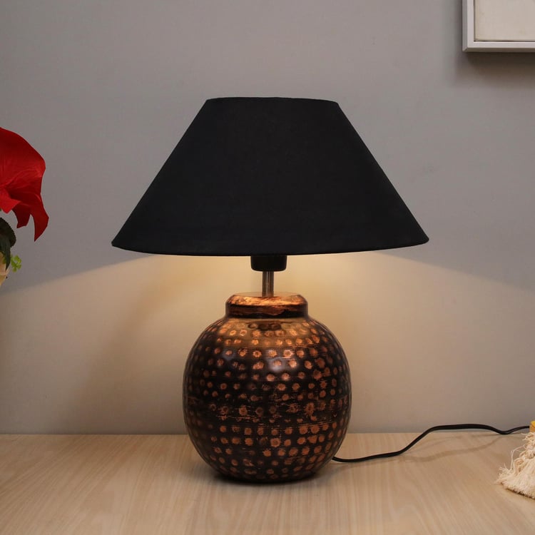 HOMESAKE Metal Table Lamp